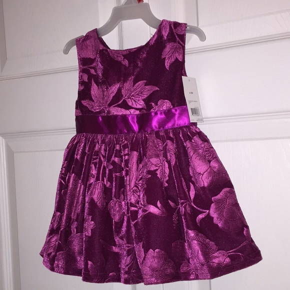 Infant Girls George Holiday Christmas Dress Size 6-12 Months - Picture 4 of 16